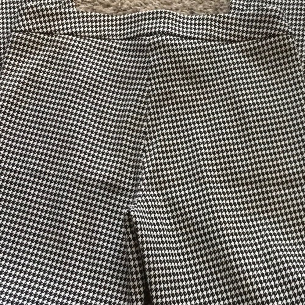 ZAC & RACHEL Straight Leg Houndstooth Pants, size 6, 103 - Picture 4 of 4